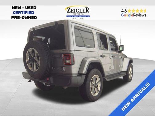 Billet Silver Metallic Clearcoat 2020 Jeep Wrangler Unlimited Sahara