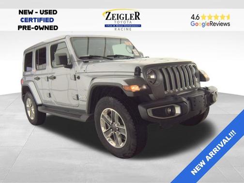 Billet Silver Metallic Clearcoat 2020 Jeep Wrangler Unlimited Sahara