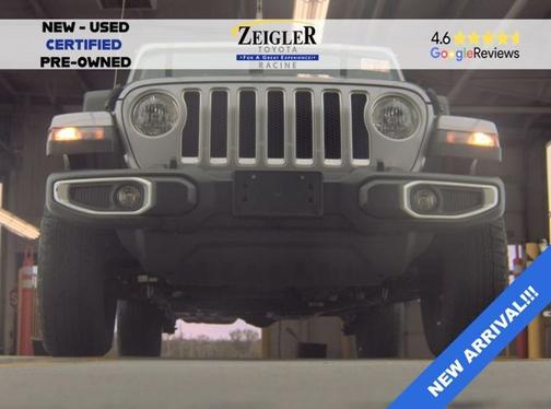 Billet Silver Metallic Clearcoat 2020 Jeep Wrangler Unlimited Sahara
