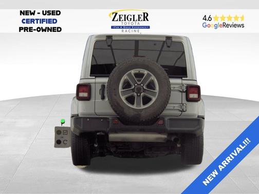 Billet Silver Metallic Clearcoat 2020 Jeep Wrangler Unlimited Sahara
