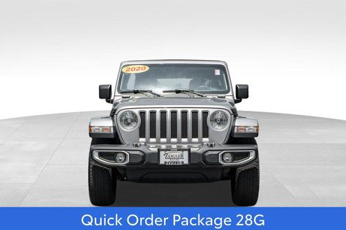 Billet Silver Metallic Clearcoat 2020 Jeep Wrangler Unlimited Sahara