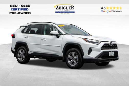 Ice Cap 2025 Toyota RAV4 Hybrid LE
