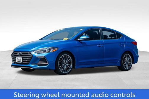 Electric Blue Metallic 2018 Hyundai ELANTRA Sport