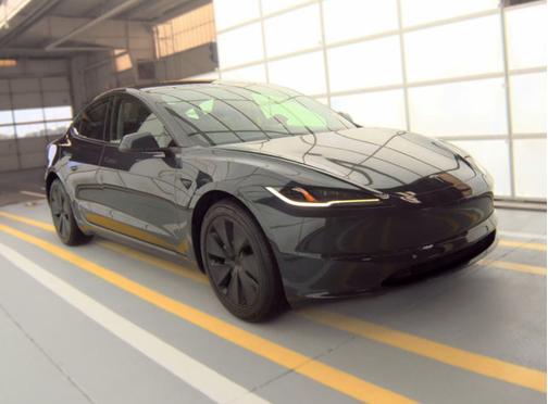 Deep Blue Metallic 2025 Tesla Model 3 Long Range