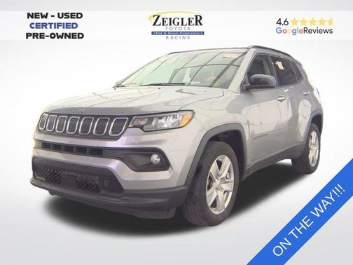 Billet Silver Metallic Clearcoat 2022 Jeep Compass Latitude