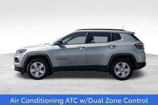 Billet Silver Metallic Clearcoat 2022 Jeep Compass Latitude