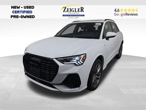 Ibis White 2023 Audi Q3 45 S line Premium Plus