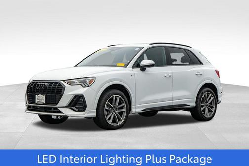 Ibis White 2023 Audi Q3 45 S line Premium Plus