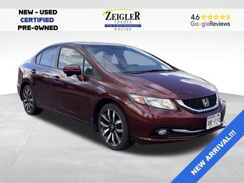 Crimson Pearl 2014 Honda Civic EX-L