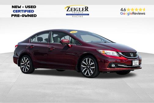 Crimson Pearl 2014 Honda Civic EX-L