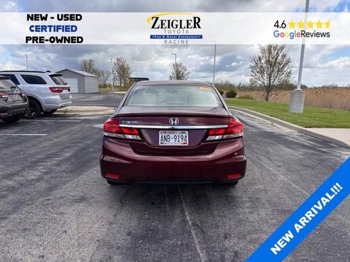 Crimson Pearl 2014 Honda Civic EX-L