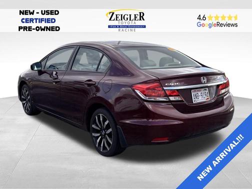 Crimson Pearl 2014 Honda Civic EX-L