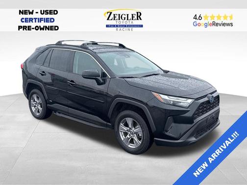 Midnight Black Metallic 2023 Toyota RAV4 Hybrid LE