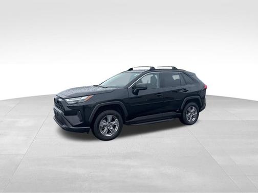 Midnight Black Metallic 2023 Toyota RAV4 Hybrid LE