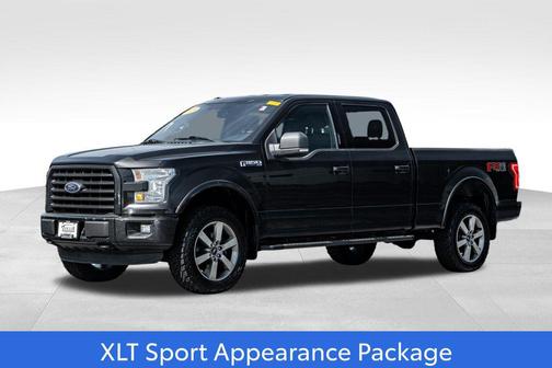 TUXEDO BLACK METALLIC 2015 Ford F-150 XLT