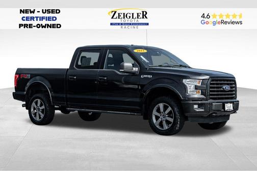 TUXEDO BLACK METALLIC 2015 Ford F-150 XLT