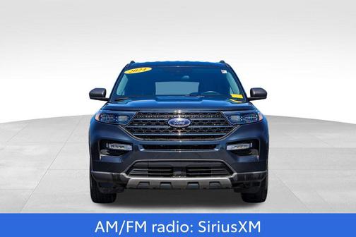 STONE BLUE METALLIC 2024 Ford Explorer XLT