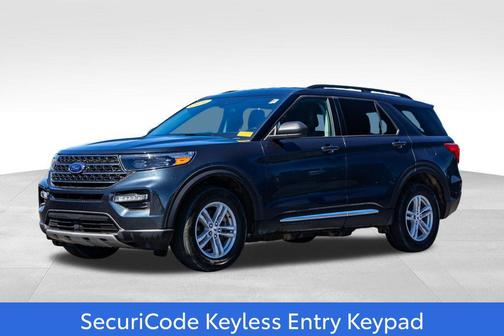 STONE BLUE METALLIC 2024 Ford Explorer XLT