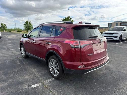 Ruby Flare Pearl 2018 Toyota RAV4 Hybrid Limited