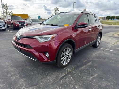 Ruby Flare Pearl 2018 Toyota RAV4 Hybrid Limited