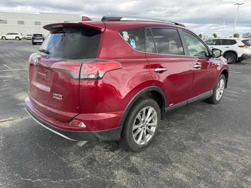 Ruby Flare Pearl 2018 Toyota RAV4 Hybrid Limited