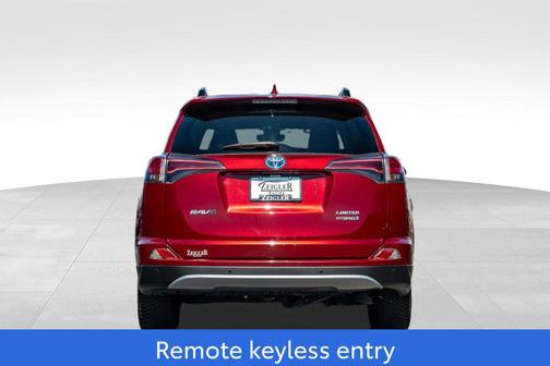 Ruby Flare Pearl 2018 Toyota RAV4 Hybrid Limited
