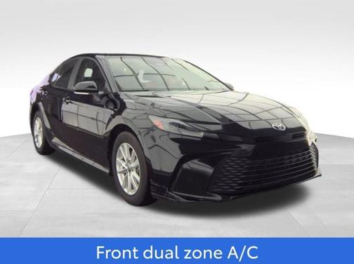 Midnight Black Metallic 2025 Toyota Camry LE