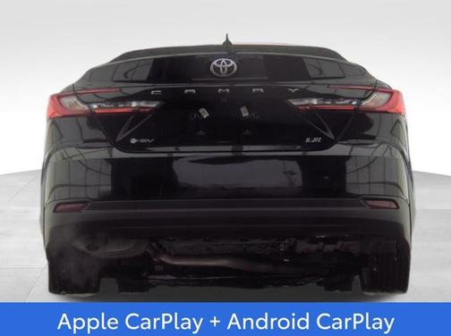 Midnight Black Metallic 2025 Toyota Camry LE