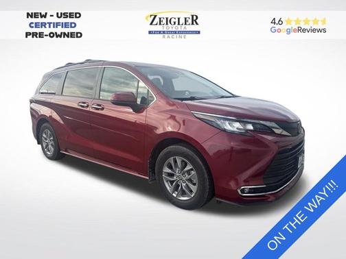 Ruby Flare Pearl 2022 Toyota Sienna XLE