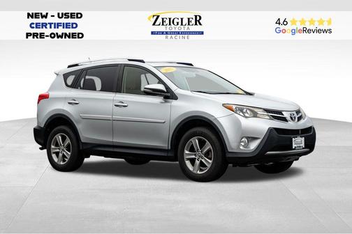 Classic Silver Metallic 2015 Toyota RAV4 XLE