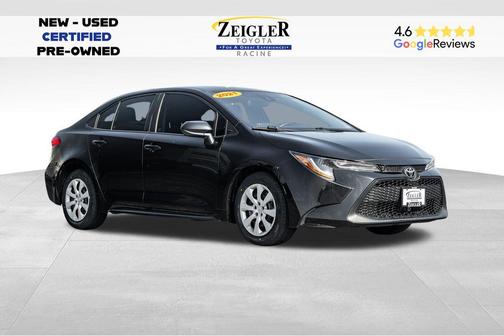 Black Sand Pearl 2021 Toyota Corolla LE