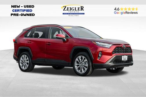 Ruby Flare Pearl 2025 Toyota RAV4 XLE Premium