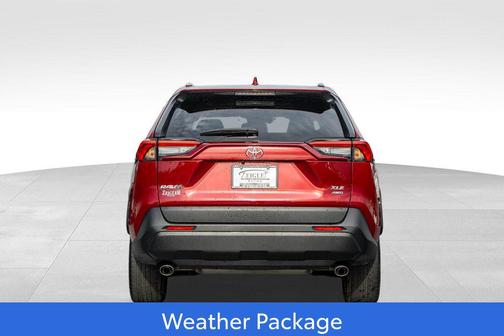 Ruby Flare Pearl 2025 Toyota RAV4 XLE Premium