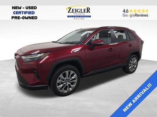 Ruby Flare Pearl 2025 Toyota RAV4 XLE Premium