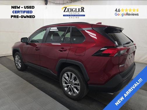 Ruby Flare Pearl 2025 Toyota RAV4 XLE Premium