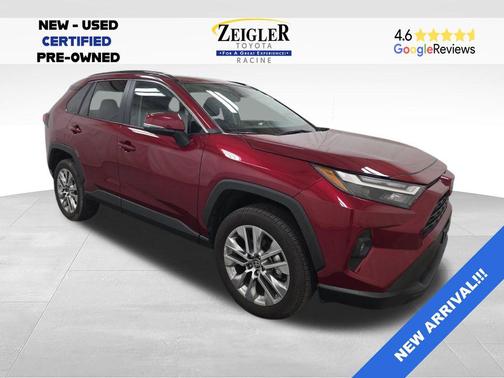 Ruby Flare Pearl 2025 Toyota RAV4 XLE Premium