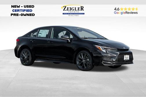 Midnight Black Metallic 2026 Toyota Corolla SE