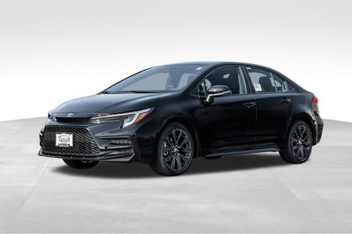 Midnight Black Metallic 2026 Toyota Corolla SE