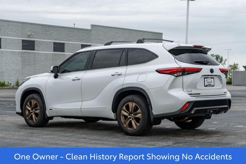 Wind Chill Pearl 2023 Toyota Highlander Hybrid XLE