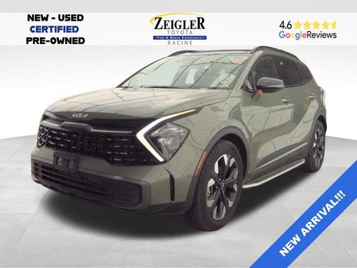 Jungle Green 2023 Kia Sportage X-Line