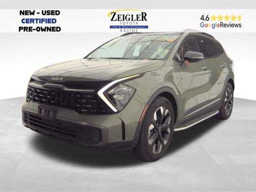 Jungle Green 2023 Kia Sportage X-Line