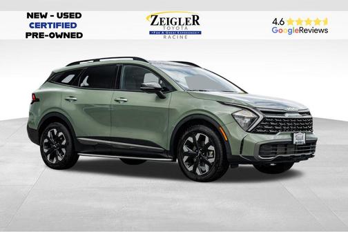 Jungle Green 2023 Kia Sportage X-Line