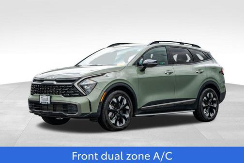 Jungle Green 2023 Kia Sportage X-Line