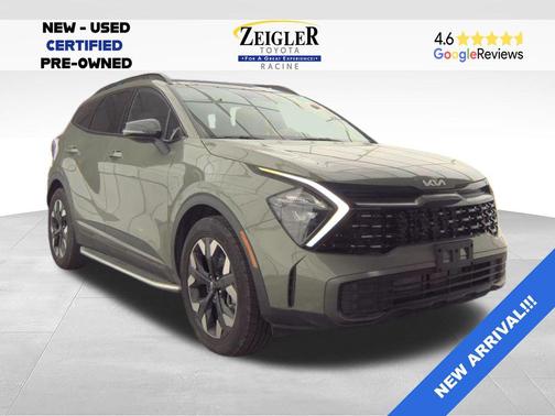 Jungle Green 2023 Kia Sportage X-Line
