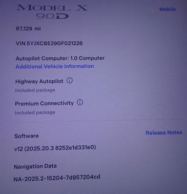 2016 Tesla Model X 90D