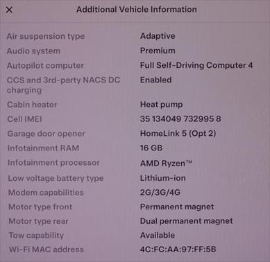 2023 Tesla Model X Plaid Tri Motor All-Wheel Drive