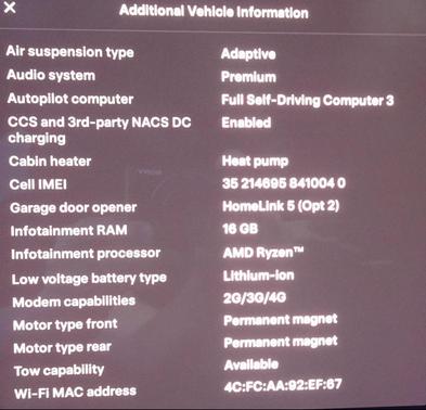 2023 Tesla Model X Standard Range