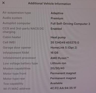 2023 Tesla Model X Standard Range