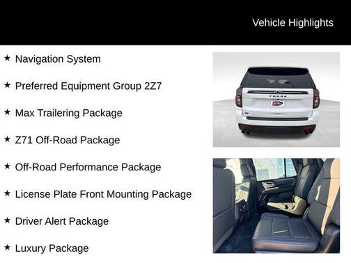 2023 Chevrolet Tahoe 4WD Z71