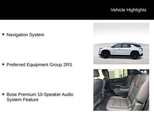 2024 Chevrolet Traverse RS